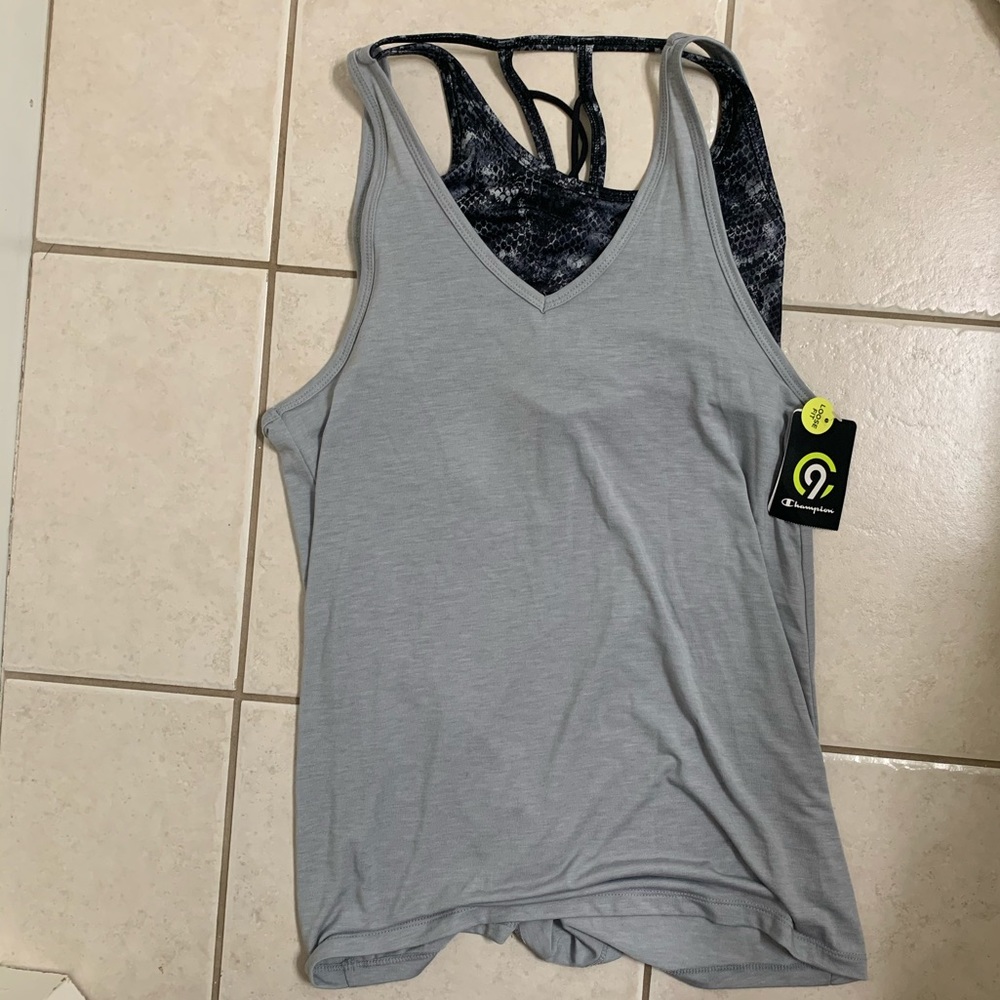Target Workout Tank + Sports Bra (2 in 1)